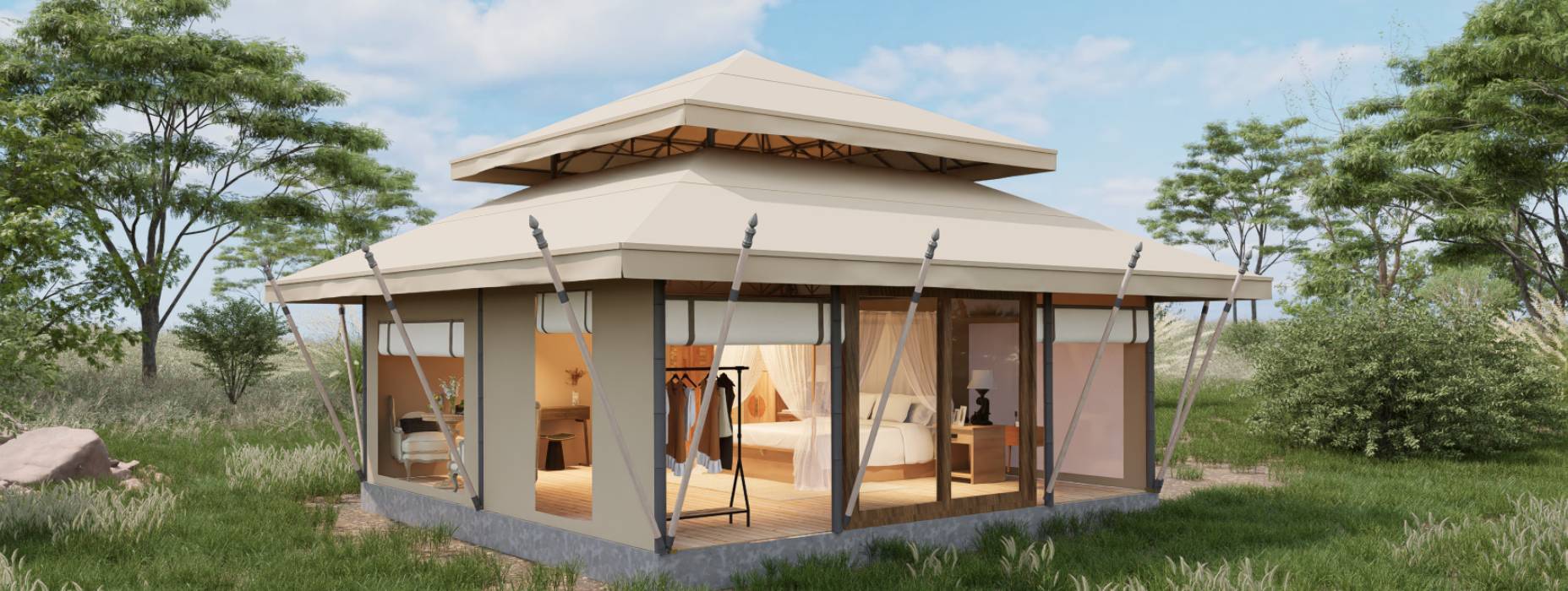 独山县户外野奢帐篷